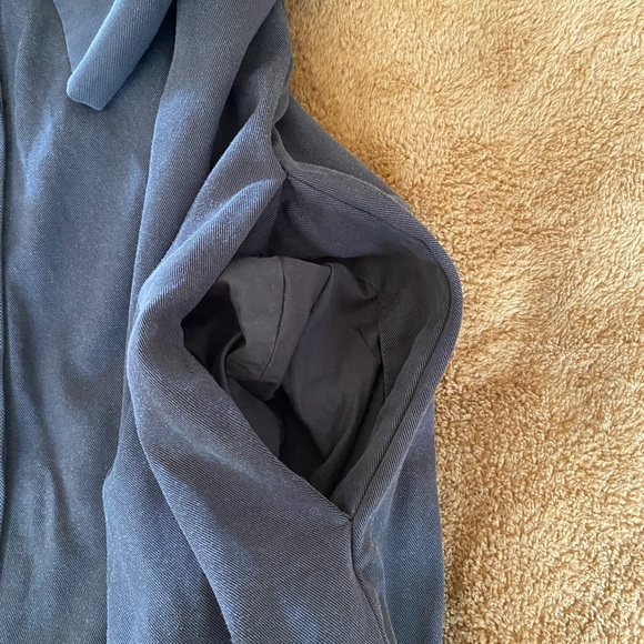 COS long  sleeve shirt dress in Charcoal Grey SZ 10(38”B)/ runs small - Picture 6 of 11